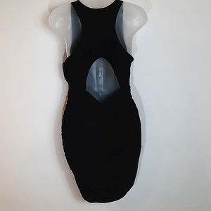 Little Black Bodycon Dress open back NWT 🆕️